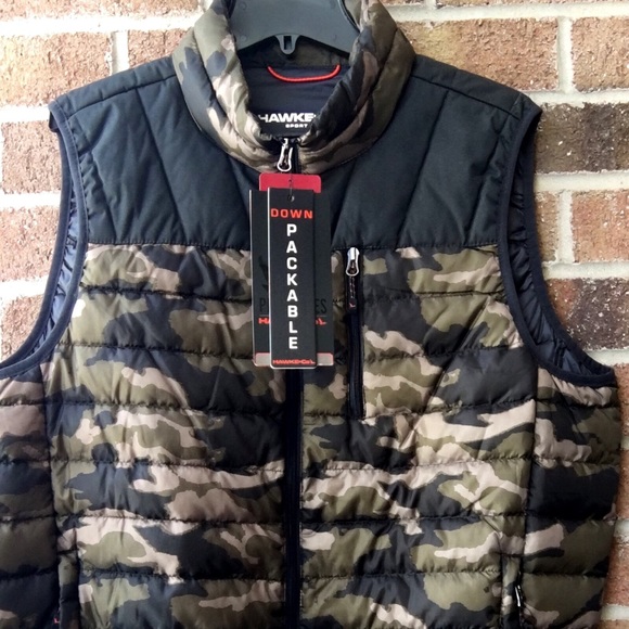 Down Camoflauge Vest - Picture 2 of 4